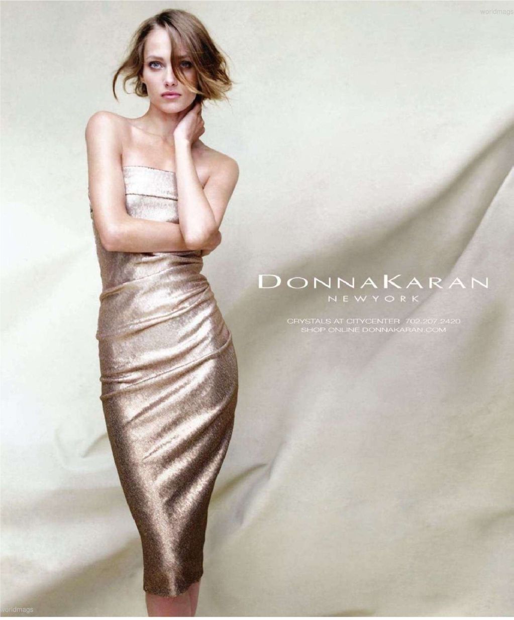Donna karan pantyhose copper