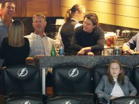 Tom Cruise visits NCAA Women's Final Four Game in Florida