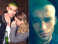 Green, Purple and White Zayn Malik!