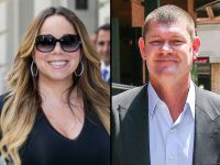 Mariah Carey and Australian Billionaire Walk holding Hands in Capri