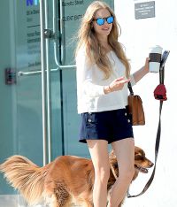 Amanda Seyfried Cuts Her Long, Luxurious Hair Into a Mod Lob for Locks of Love