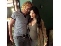 See Kim Kardashian's Baby Bump in a Form-Fitting Dress at a Fashionable Lunch