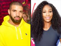 A Kiss of Serena Williams and Drake the WTA