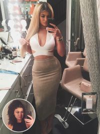 Kylie Jenner, a Blonde, is coming for Khloe's Outlook