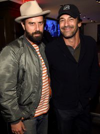 Jon Hamm's Night out in New York City