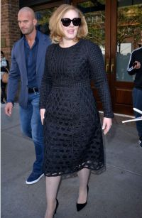 Simon Konecki and Son Angelo Keep Adele All Right