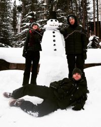 A Snowman from Taylor Swift and Calvin Harris