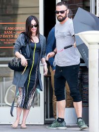 Pregnant Megan Fox and Brian Austin Green Had a Meal Togeteher in LA