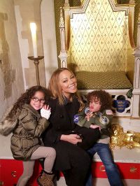 'Pre-Easter' Photo of Mariah Carey's Twins at the Tower of London