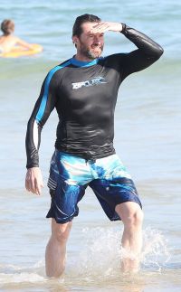 Hugh Jackman: a Superhero Dad Rescues His Children from Riptide