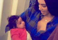 See First Photo Of Kim Kardashian And Her Niece