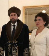 Nicolas Cage's Snap in Kazakhstan Became A Meme