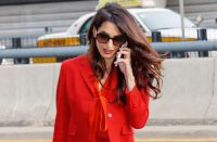 Amal Clooney Returns Back To Work