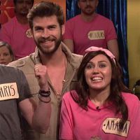 Surprise Appearance Of Liam Hemsworth And Miley Cyrus On SNL