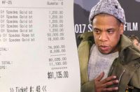 Rapper Jay-Z left in the restaurant $11 000 tips