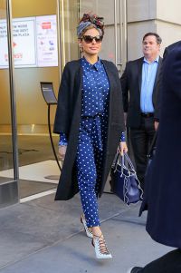 Eva Mendes introduced her new collection of clothes