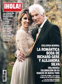 The first photo from the wedding of Richard Gere was shown on the web