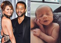 Chrissy Teigen first showed her newborn son