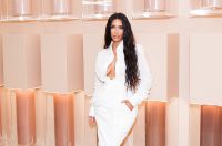 Kim Kardashian attended the fashion-summit in another frank attire