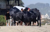 Lady Gaga was spotted in a frank image in Malibu
