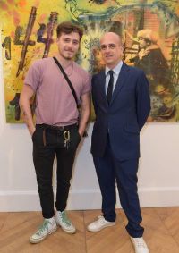 Brooklyn Beckham came out in spectacular form