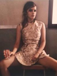 Emma Watson surprised by the 'hot' foto