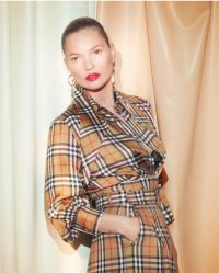 Kate Moss starred in advertising Burberry and Vivienne Westwood