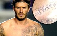 David Beckham told about his tattoos