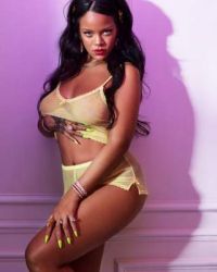 Rihanna posts a 'hot' photo in lingerie