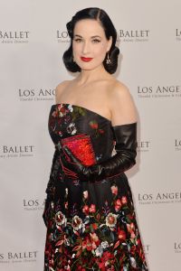 Dita von Teese on luxurious image
