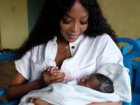 Naomi Campbell became a mother?