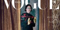 Lana Del Rey shot for Vogue Italia
