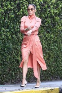 Jennifer Lopez showed off the slimming underwear