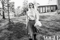 Sophie Turner graced the cover of Vogue