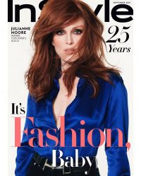 58-year-old Julianne Moore shines on the glossy cover