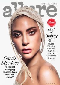 Space Lady Gaga appeared on the Allure cover