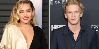Miley Cyrus kissed a new boyfriend