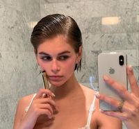 Cindy Crawford's daughter published a selfie in her underwear