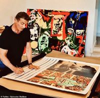Sylvester Stallone will show his paintings over the past 50 years