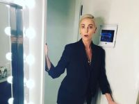 Charlize Theron showed her face without makeup