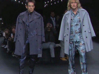 Derek Zoolander bewitched the Valentino Show at the Fashion Week in Paris