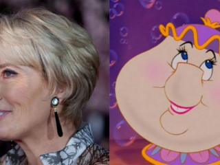 Emma Thompson as Mrs. Potts in Beauty and the Beast