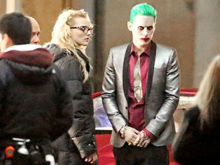 See Scary Full-Transformed Jared Leto on the Set of Suicide Squad