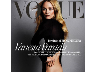 Vanessa Paradis on Vogue Paris Cover, see Her Hips!
