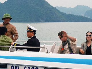 Angelina Jolie and Brad Pitt visited Vietnam before the Holiday