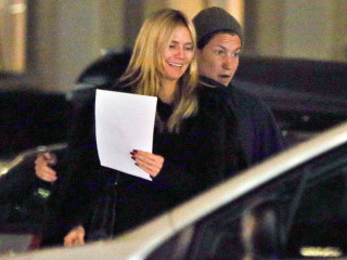 Heidi Klum and Vito Schnabel in Switzerland
