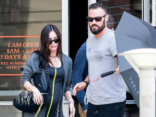 Pregnant Megan Fox and Brian Austin Green Had a Meal Togeteher in LA