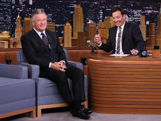 Alec Baldwin Huffs His Son