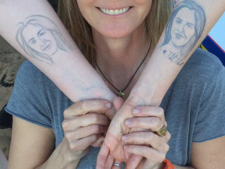 Helen Hunt's Kid Gets Tattoo of...Helen Hunt's Face!