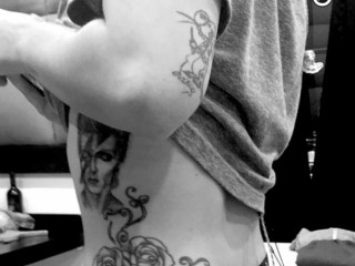 New Lady Gaga's Tattoo Honours David Bowie